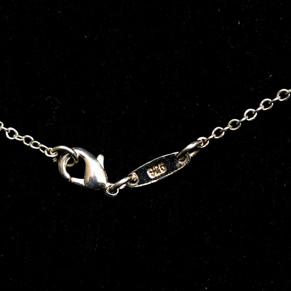 Tiffany & Co. Silver Interlocking Infinity Rings Necklace - Picture 10 of 10